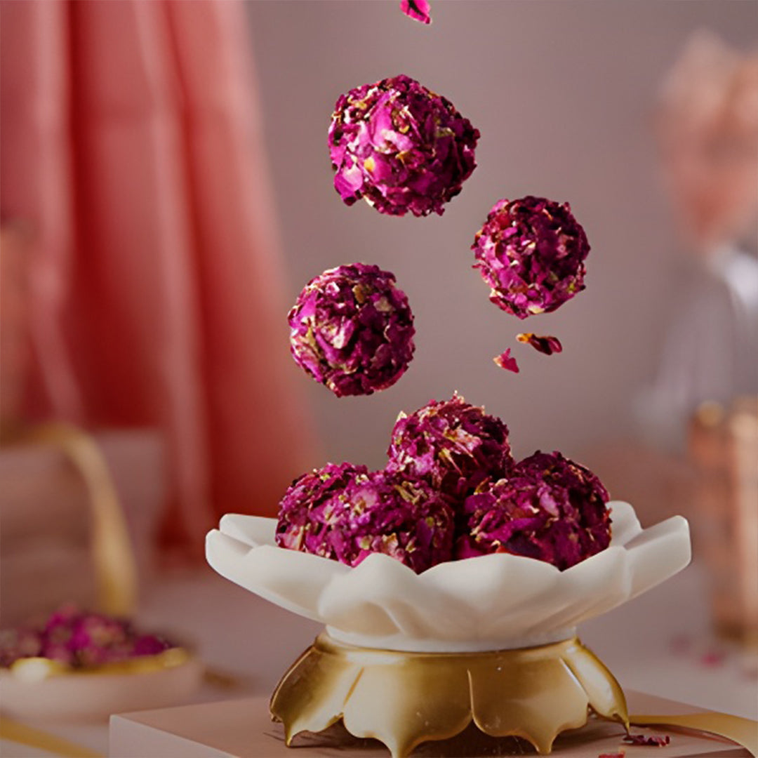 Dryfruit Rose Sweet - Exotic Rose-Infused Dryfruit Delight